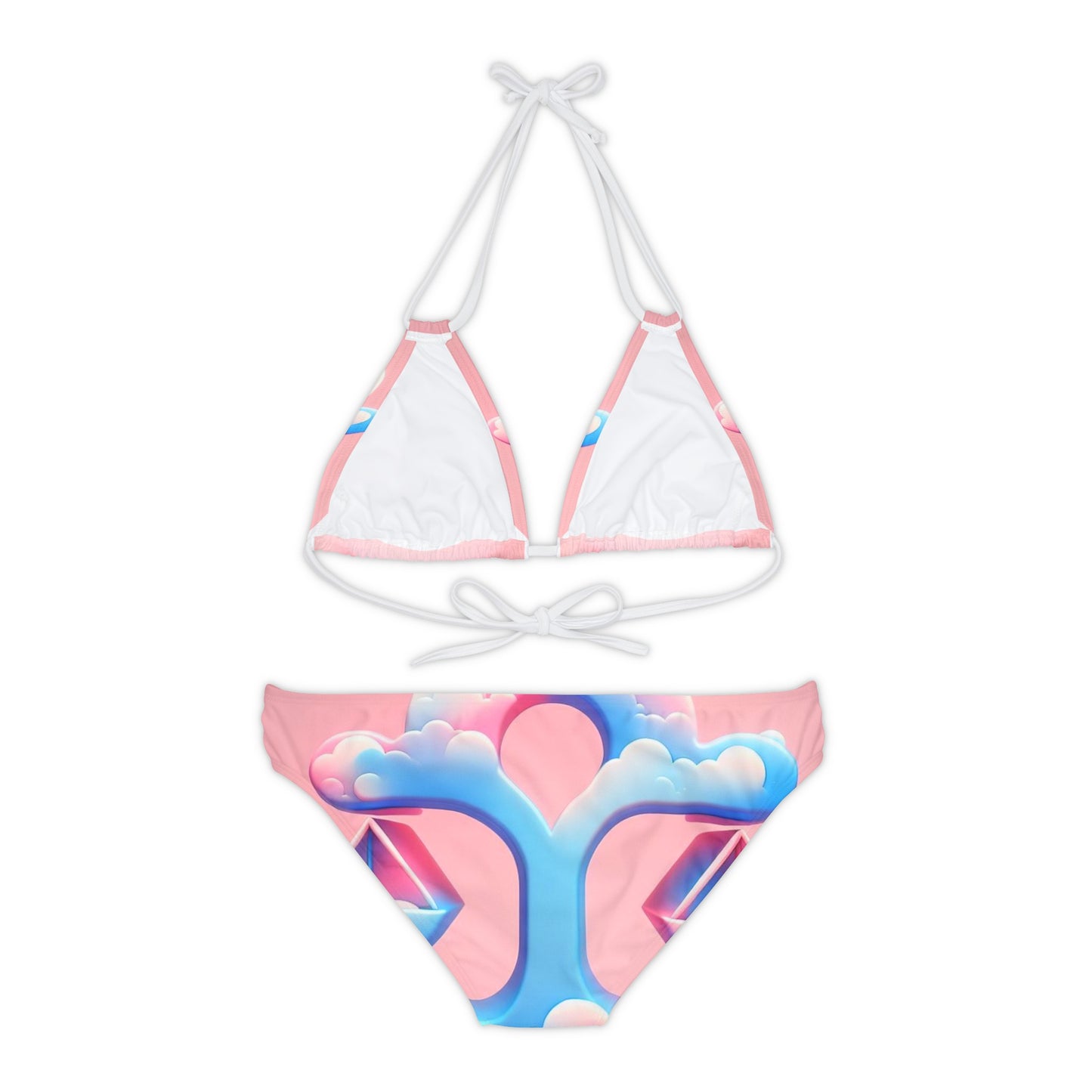 Libra (1) Strappy Bikini Set (AOP)