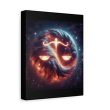 Load image into Gallery viewer, Cosmic Balance Wall Art, Celestial Scales Canvas, Astrology Decor, Universe Inspired Home Decor, Gift for Libra Enthusiasts
