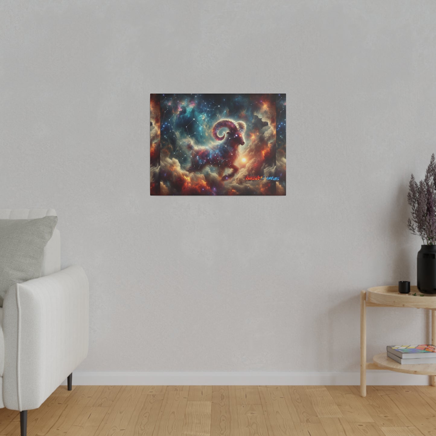 Aries Nebula (1) Matte Canvas, Stretched, 0.75"