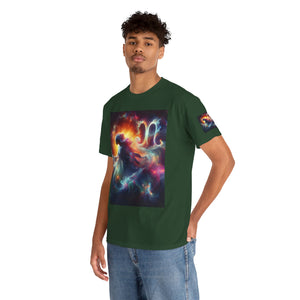Virgo Cosmic Astrology Tee, Horoscope T-Shirt, Zodiac Cotton Shirt, Unisex Graphic Tee, Celestial Apparel, Astrology Gift
