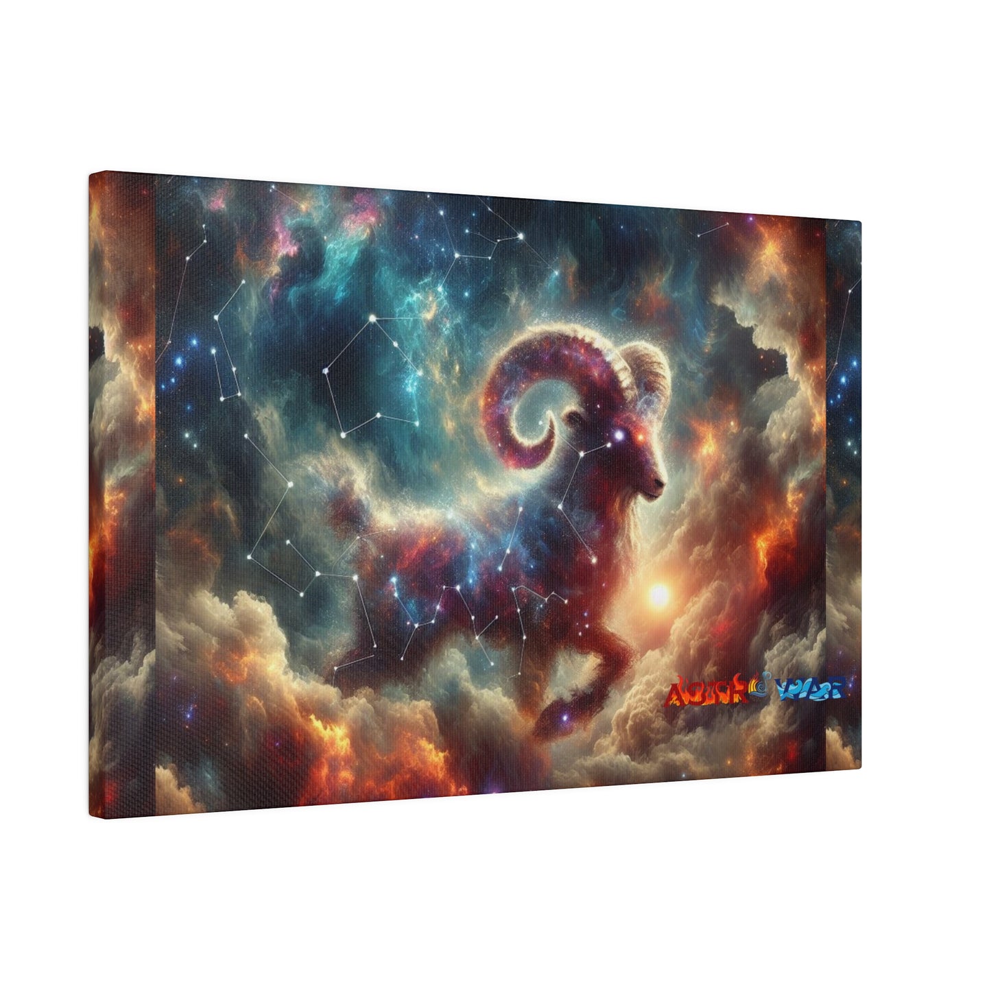 Aries Nebula (1) Matte Canvas, Stretched, 0.75"