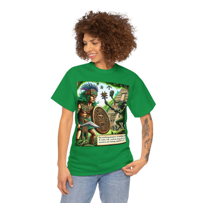 Taurus Aztec (2) Unisex Heavy Cotton Tee