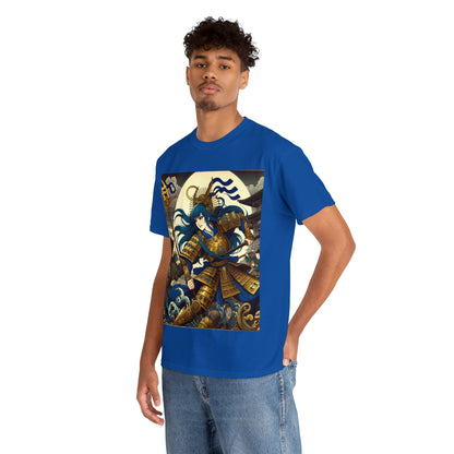 Samurai Aquarius (F1) Unisex Heavy Cotton Tee