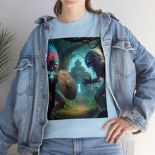 Load image into Gallery viewer, Libra Aztec (2) Unisex Heavy Cotton Tee
