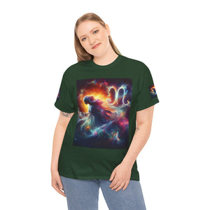 Virgo Cosmic Astrology Tee, Horoscope T-Shirt, Zodiac Cotton Shirt, Unisex Graphic Tee, Celestial Apparel, Astrology Gift