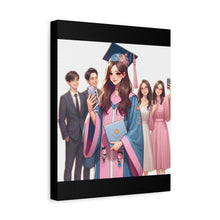 Load image into Gallery viewer, Custom Graduation Canvas Art, Celebration Decor, Gift for Graduates, Wall Art for Achievements, High School or College Graduation
