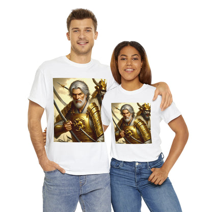 Samurai Capricorn (3) Unisex Heavy Cotton Tee