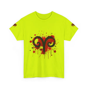 Edgy Aries Graphic Tee, Astrology Shirt, Perfect Gift for Zodiac Lovers, Unisex Cotton Top, Stylish Casual Wear
