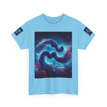 Load image into Gallery viewer, Aquarius Galaxy Themed Unisex Heavy Cotton Tee, Cosmic T-Shirt, Sci-Fi Apparel, Unique Space Graphic Tee, Gifts for Star Wars Lovers, Trendy [...]
