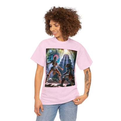 Libra Aztec (F3) Unisex Heavy Cotton Tee