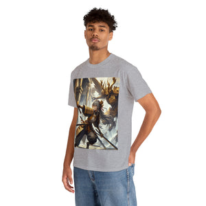 Samurai Capricorn (F4) Unisex Heavy Cotton Tee