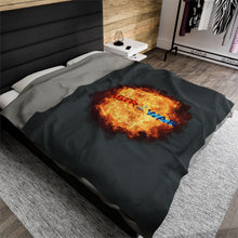 Load image into Gallery viewer, Astro War Velveteen Plush Blanket
