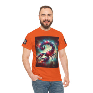 Cosmic Scorpion Tee | Unisex Heavy Cotton Tee | Astrowar Graphic Tees | Space Lover Apparel | Unique Astrology Shirt | Gift for Star [...]