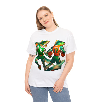 Team Pisces (5) Unisex Heavy Cotton Tee