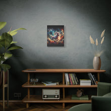 Load image into Gallery viewer, Celestial Aries Ram Canvas Art, Zodiac Decor, Astrological Wall Art, Gift for Astrology Lovers, Cosmic Home Decor, Unique Art Piece
