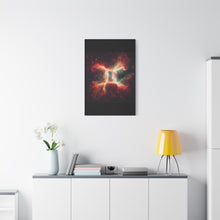 Load image into Gallery viewer, Celestial Canvas Wall Art, Starry Decor, Zodiac Home Accent, Gift for Astrology Lovers, Galaxy Art Print, Cosmic Wall Decor
