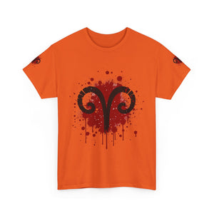 Aries Inspired Unisex Heavy Cotton Tee | Astrology Shirt, Zodiac Apparel, Gift for Astrology Lovers, Rambunctious Spirit T-Shirt, [...]