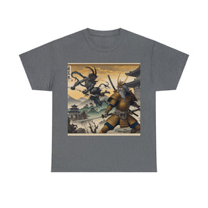 Samurai Capricorn (2) Unisex Heavy Cotton Tee