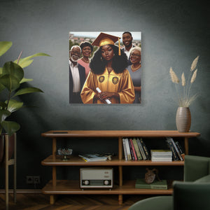 Graduation Celebration Canvas