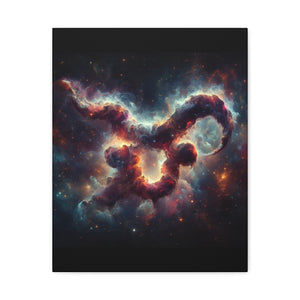 Celestial Taurus Canvas Print, Astrological Wall Art, Zodiac Decor, Horoscope Gift, Unique Home Decoration