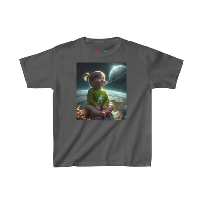 Pisces Astro Baby (1) Kids Heavy Cotton™ Tee