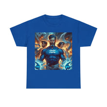 Load image into Gallery viewer, Aquarius Father&#39;s Day (7) Unisex Heavy Cotton Tee
