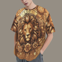Load image into Gallery viewer, Leo Round Neck Loose T-Shirt

