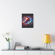Load image into Gallery viewer, Cosmic Aries Ram Canvas Art, Galaxy Wall Decor, Astrology Gift, Stretched Canvas, Home Decor, Celestial Artwork
