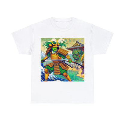 Samurai Pisces (1) Unisex Heavy Cotton Tee