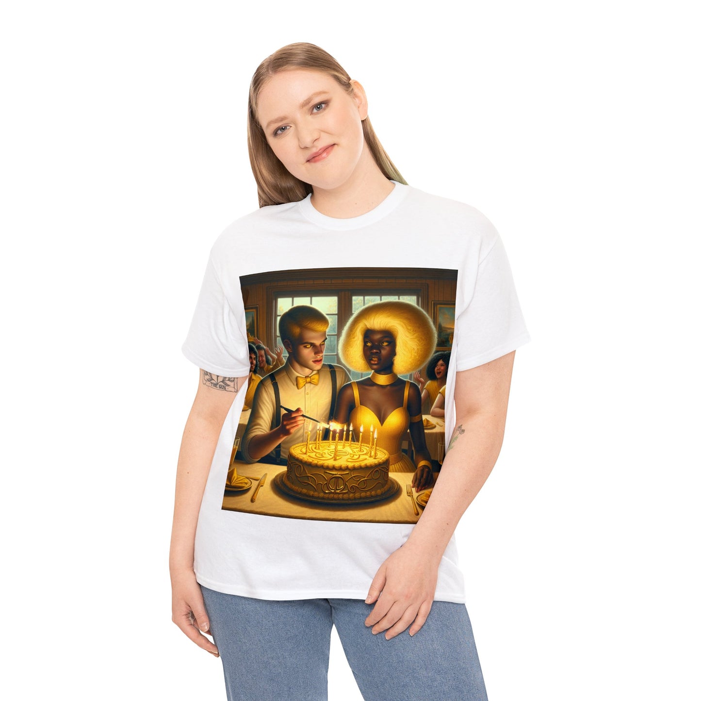 Gemini Birthday (1) Unisex Heavy Cotton Tee