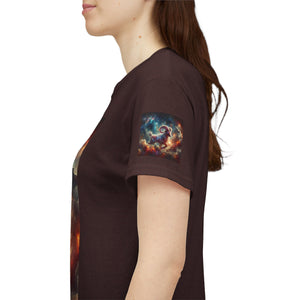 Aries Celestial Astrology Tee - Unisex Short Sleeve Shirt, Cosmic T-Shirt, Horoscope Apparel, Astrology Gift, Zodiac Wear