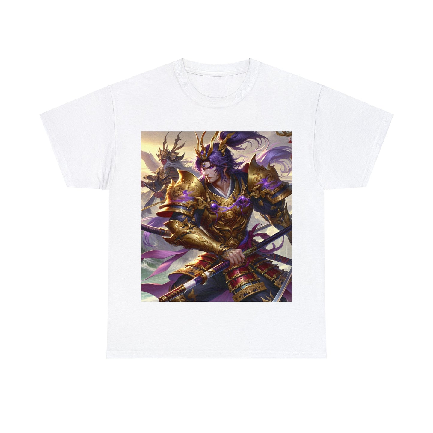 Samurai Sagittarius (2) Unisex Heavy Cotton Tee