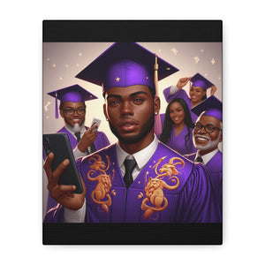 Celebrate Graduation with Custom Matte Canvas Art, Graduation Gift, Home Decor, Wall Art, Unique Graduation Keepsake