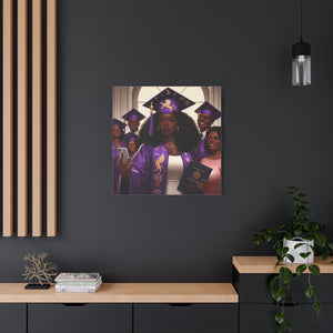 Graduation Canvas Art, Inspirational Wall Decor for New Grads, Proud Graduate Gift, College or High School Graduation, Unique Home Decor