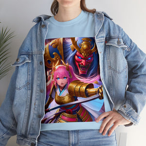 Samurai Libra (F4) Unisex Heavy Cotton Tee