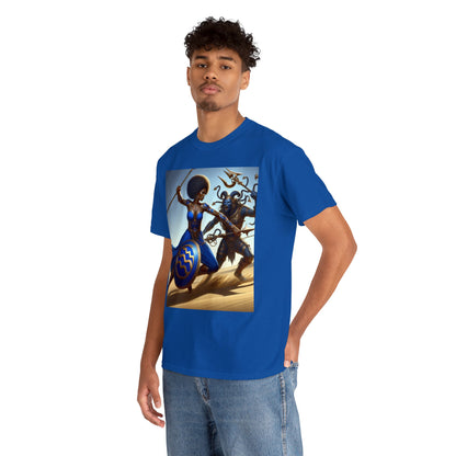 Aquarius Zulu (F1) Unisex Heavy Cotton Tee