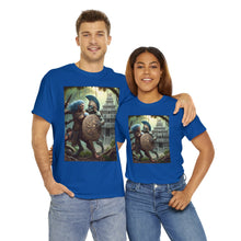 Load image into Gallery viewer, Aquarius Aztec (1) Unisex Heavy Cotton Tee
