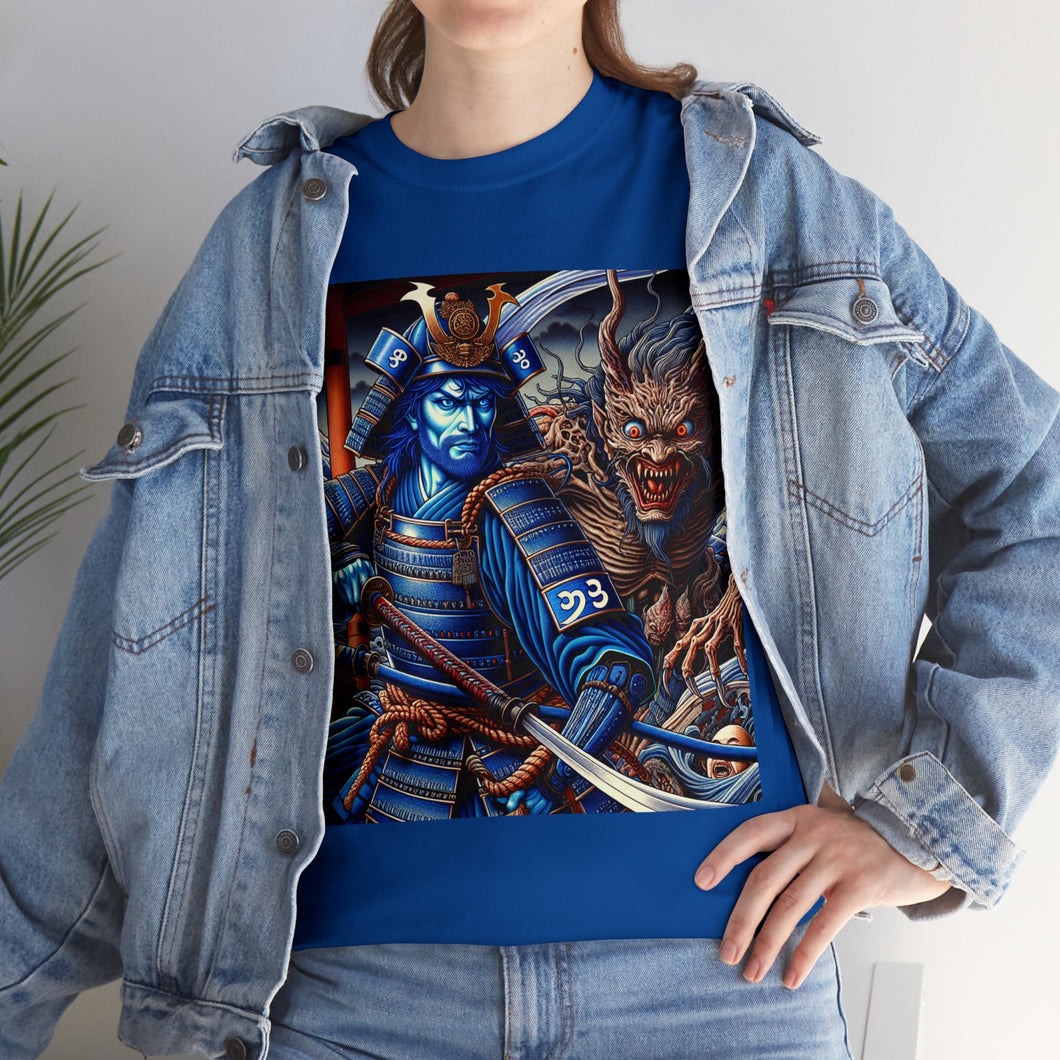 Samurai Aquarius (3) Unisex Heavy Cotton Tee