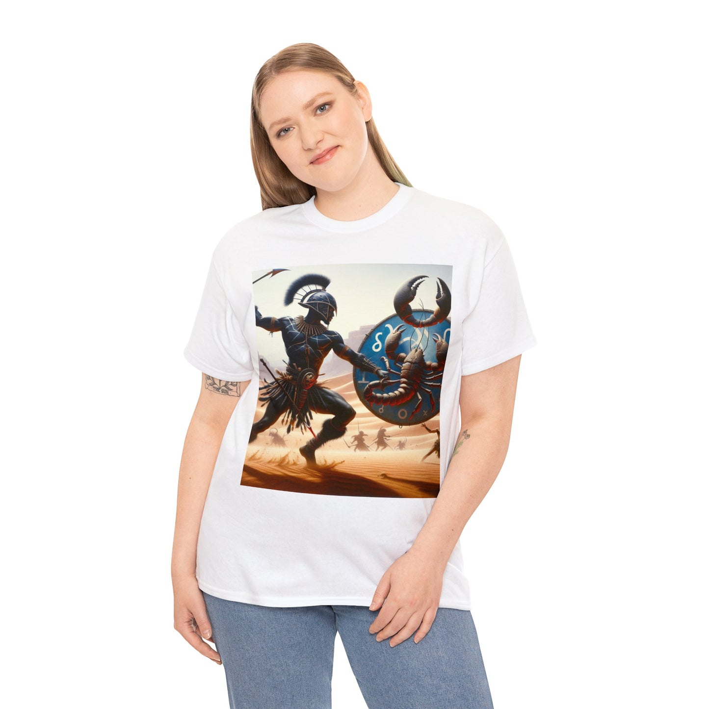 Scorpio Zulu (4) Unisex Heavy Cotton Tee