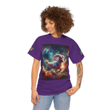 Load image into Gallery viewer, Aries Celestial Astrology Tee - Unisex Short Sleeve Shirt, Cosmic T-Shirt, Horoscope Apparel, Astrology Gift, Zodiac Wear
