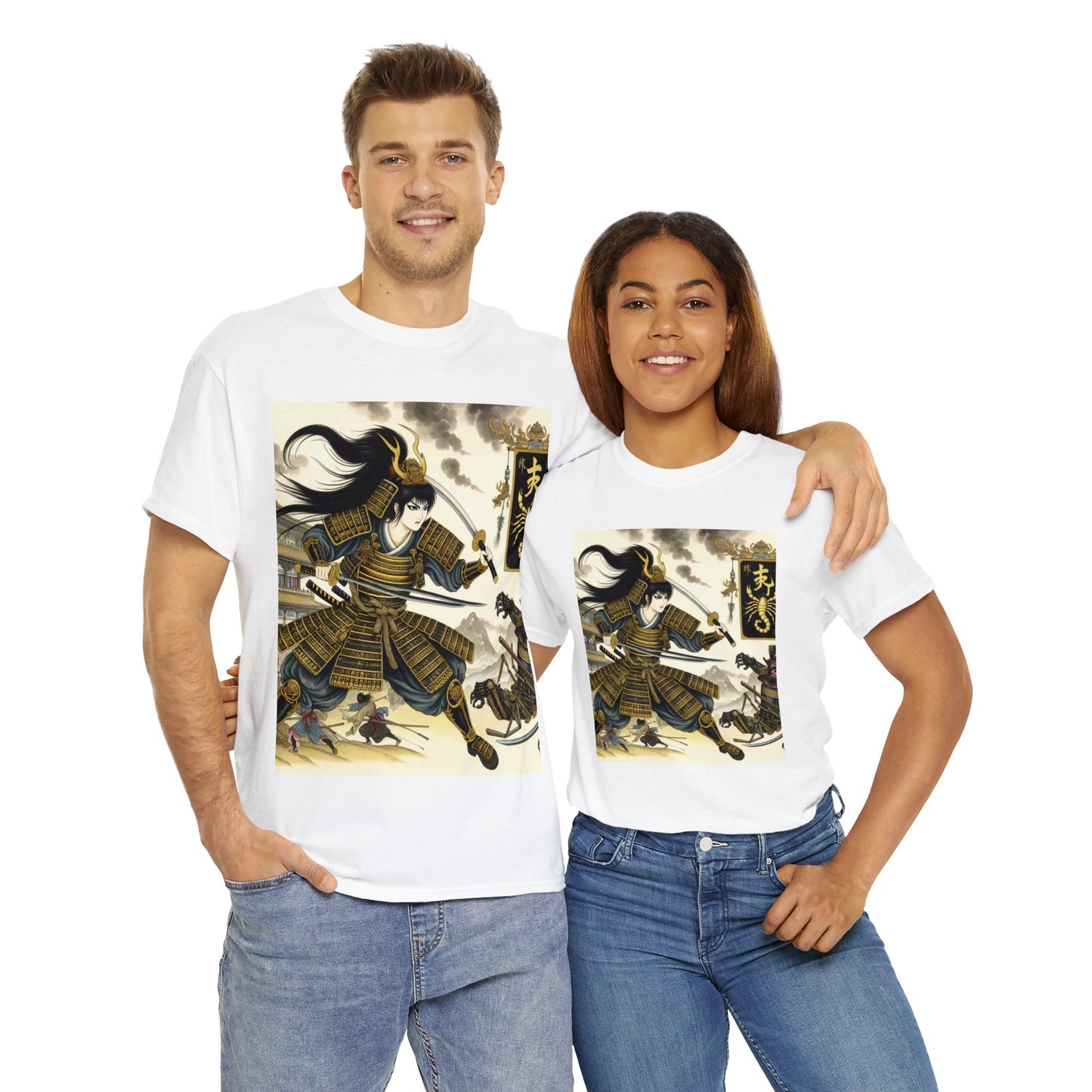 Samurai Scorpio (F4) Unisex Heavy Cotton Tee