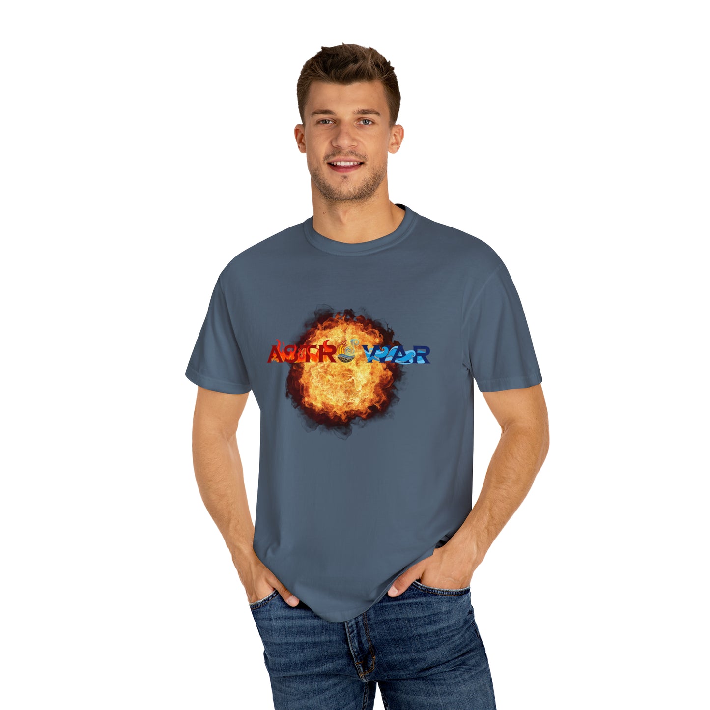 Astro War Unisex Garment-Dyed T-shirt