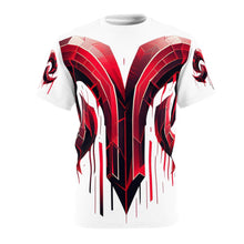 Load image into Gallery viewer, Bold Aries Graphic Tee, Unisex Cut &amp; Sew Top, Astrology Shirt, Zodiac Fashion, Unique Gift for Birthday Celebrations
