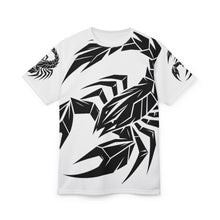 Load image into Gallery viewer, Edgy Scorpion Print Tee, Unisex Fashion T-Shirt, Gothic Graphic Top, Summer Casual Wear, Perfect for Birthdays, Festivals, and [...]
