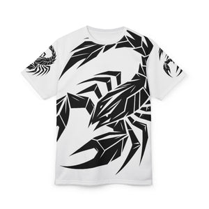 Edgy Scorpion Print Tee, Unisex Fashion T-Shirt, Gothic Graphic Top, Summer Casual Wear, Perfect for Birthdays, Festivals, and [...]