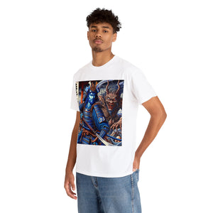 Samurai Aquarius (3) Unisex Heavy Cotton Tee