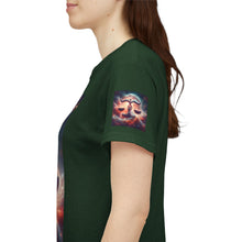Load image into Gallery viewer, Cosmic Libra Justice Tee, Celestial Balance Shirt, Astrology Themed T-Shirt, Gift for Science Lovers, Unisex Heavy Cotton Tee
