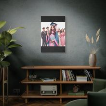 Load image into Gallery viewer, Custom Graduation Canvas Art, Celebration Decor, Gift for Graduates, Wall Art for Achievements, High School or College Graduation
