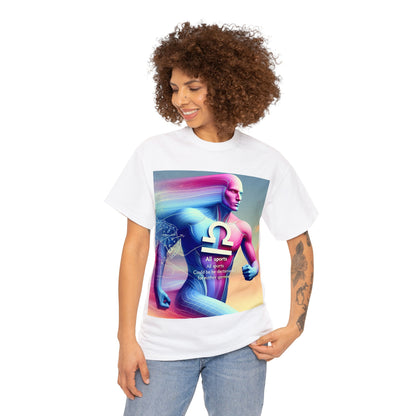 Team Libra (1) Unisex Heavy Cotton Tee