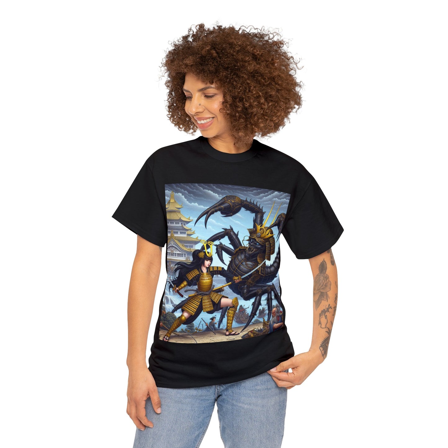 Samurai Scorpio (F3) Unisex Heavy Cotton Tee